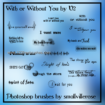 With Or Without You Lyrics