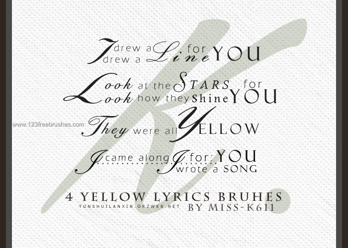 Yellow Lyrics