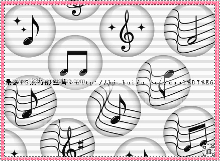 Musical Notes Bubbles