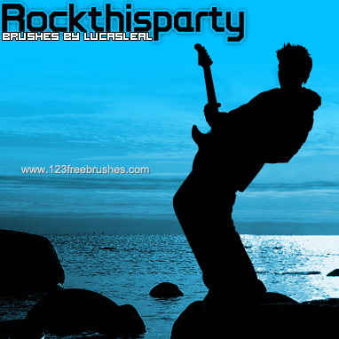 Rock Party Silhouettes