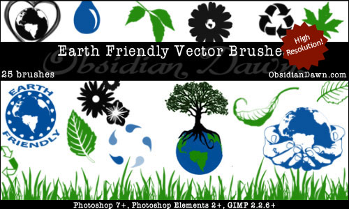 Earth Friendly Vectors