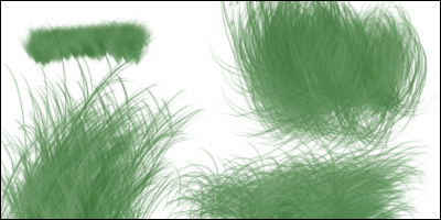 photoshop brush grass