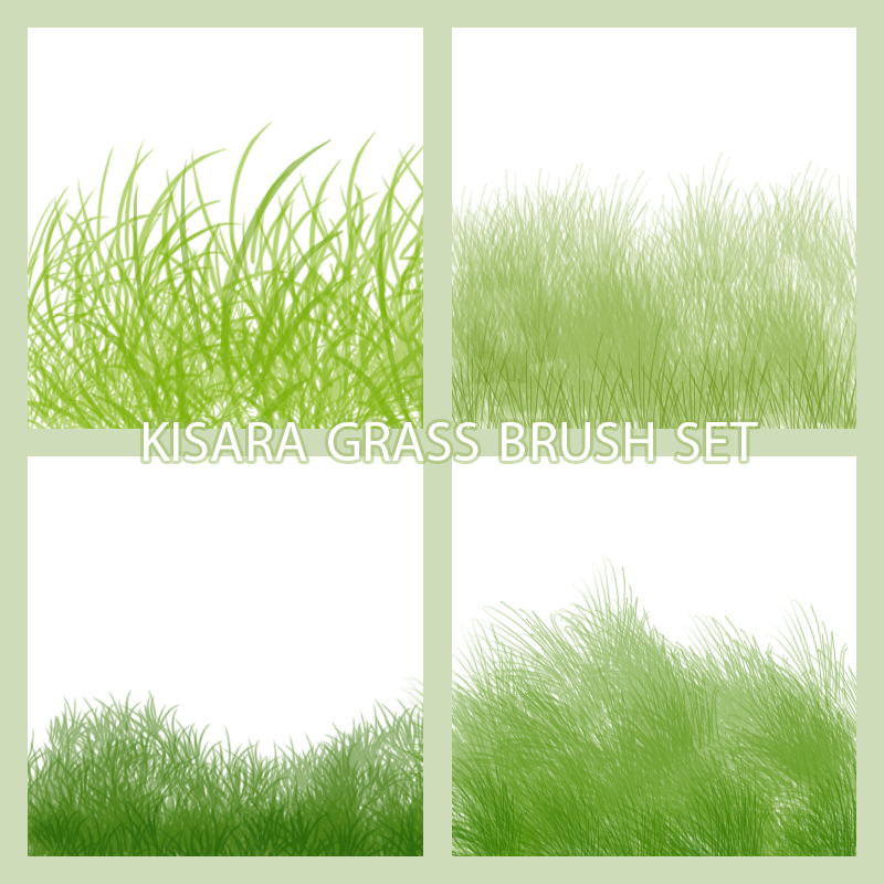 download grass brush photoshop