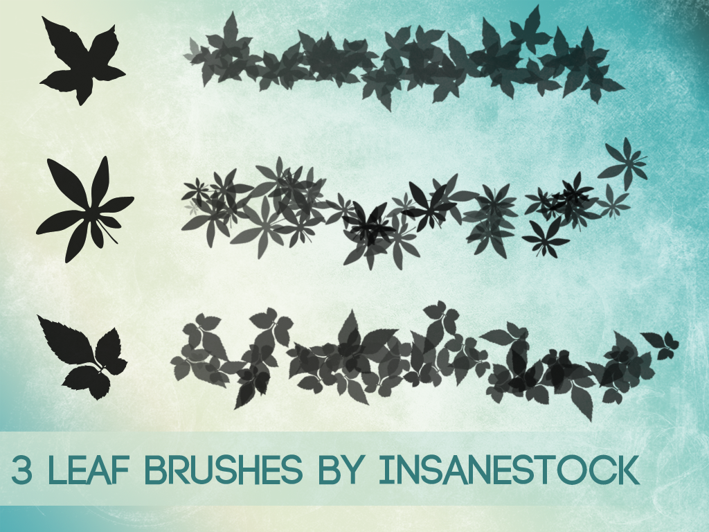 leaf brush photoshop