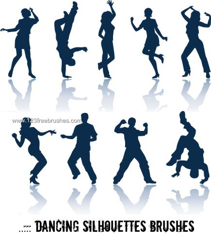 Dancer Silhouettes