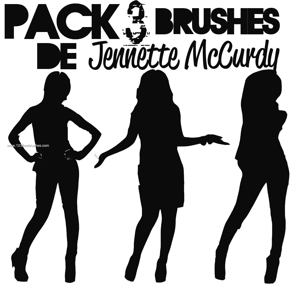 Jennette Mccurdy Silhouettes