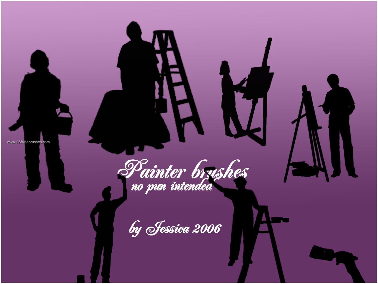 Painter Silhouettes