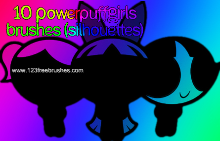 Power Puff Girls Silhouettes