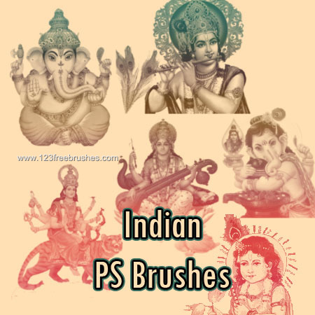Hindu God Lord Ganesha – Saraswati – Murugan – Krishna and Goddess Durga
