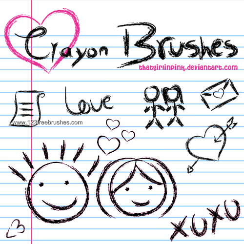 crayon brush photoshop cs6