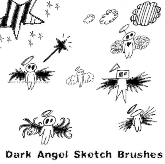 Dark Angel Sketch