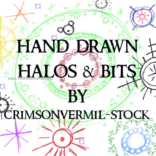Hand Drawn Halos and Bits