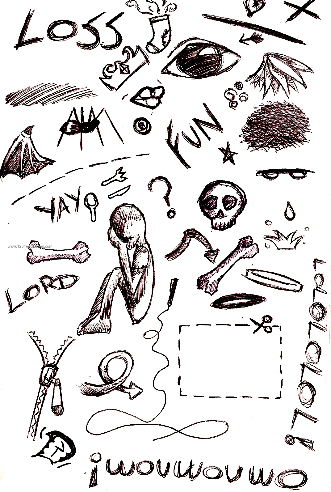 Scribbles and Doodles 8