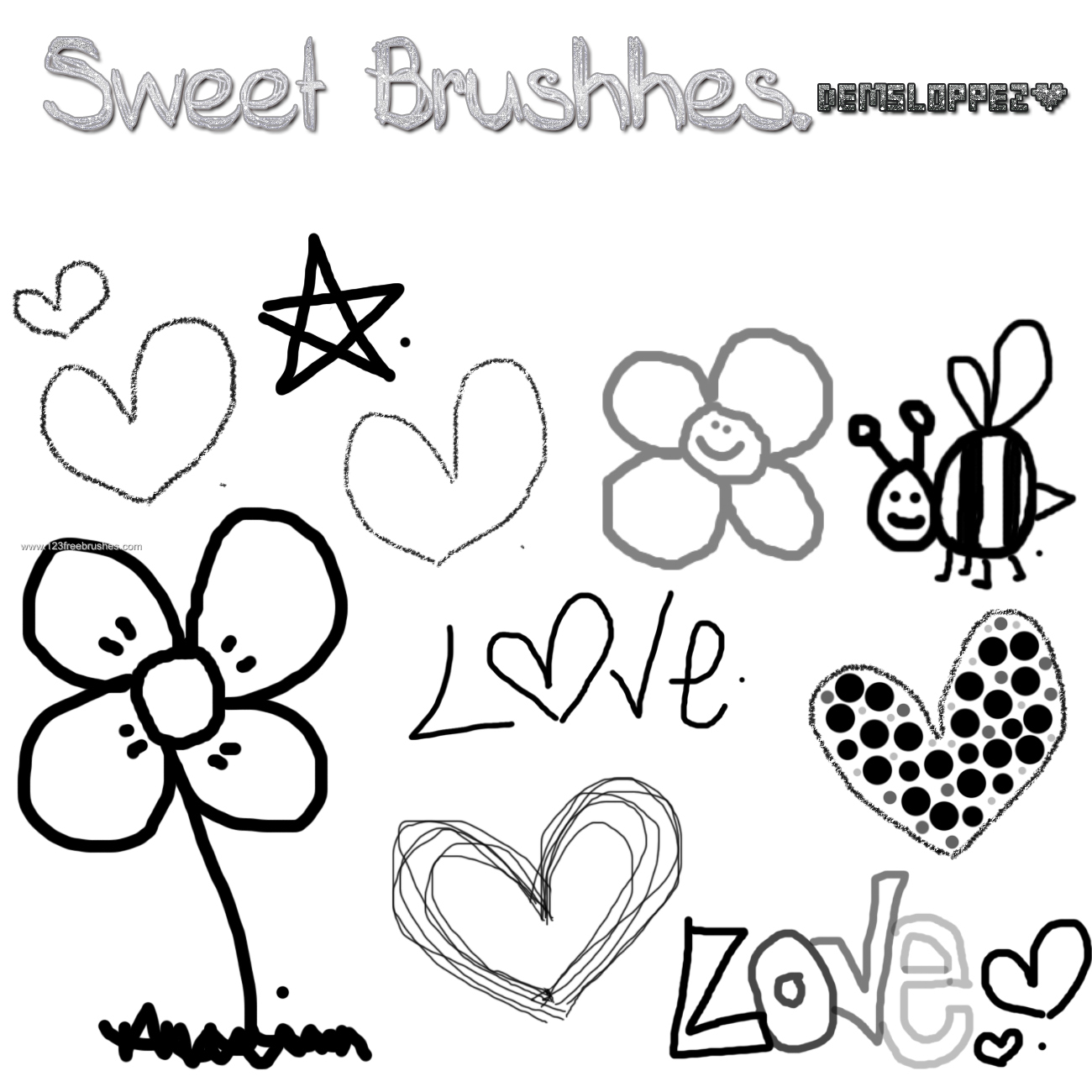 Sweet Love Doodles