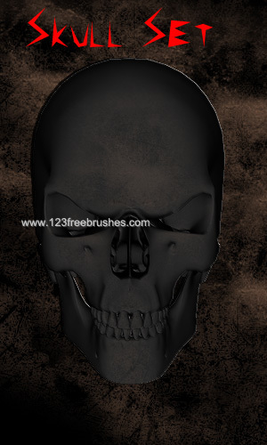 Human Scary Skull