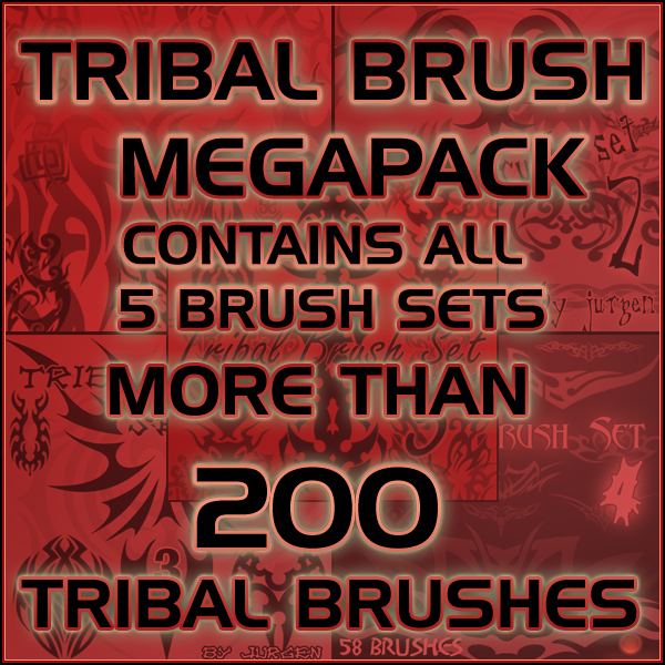 Photoshop Free Tribal Brushes