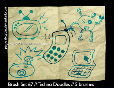 Techno Doodles