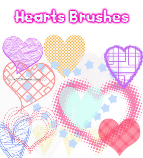 Abstract Heart Designs
