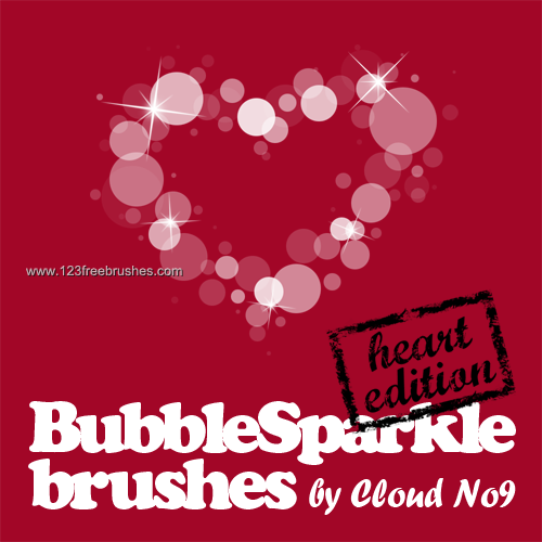 Bubble Sparkle Heart