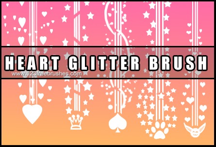 Glitter Hearts