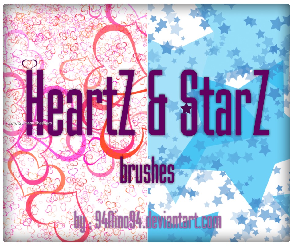 Love Heart and Stars