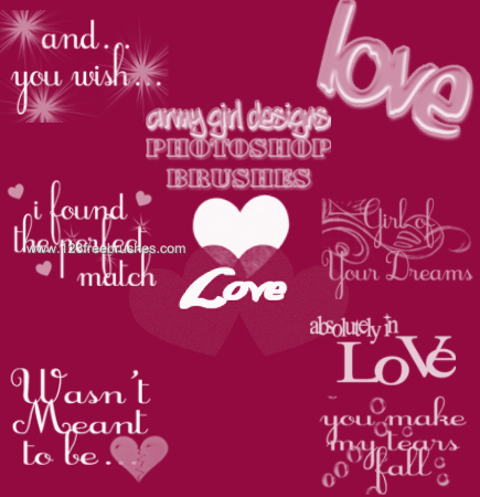 Valentines Love Text