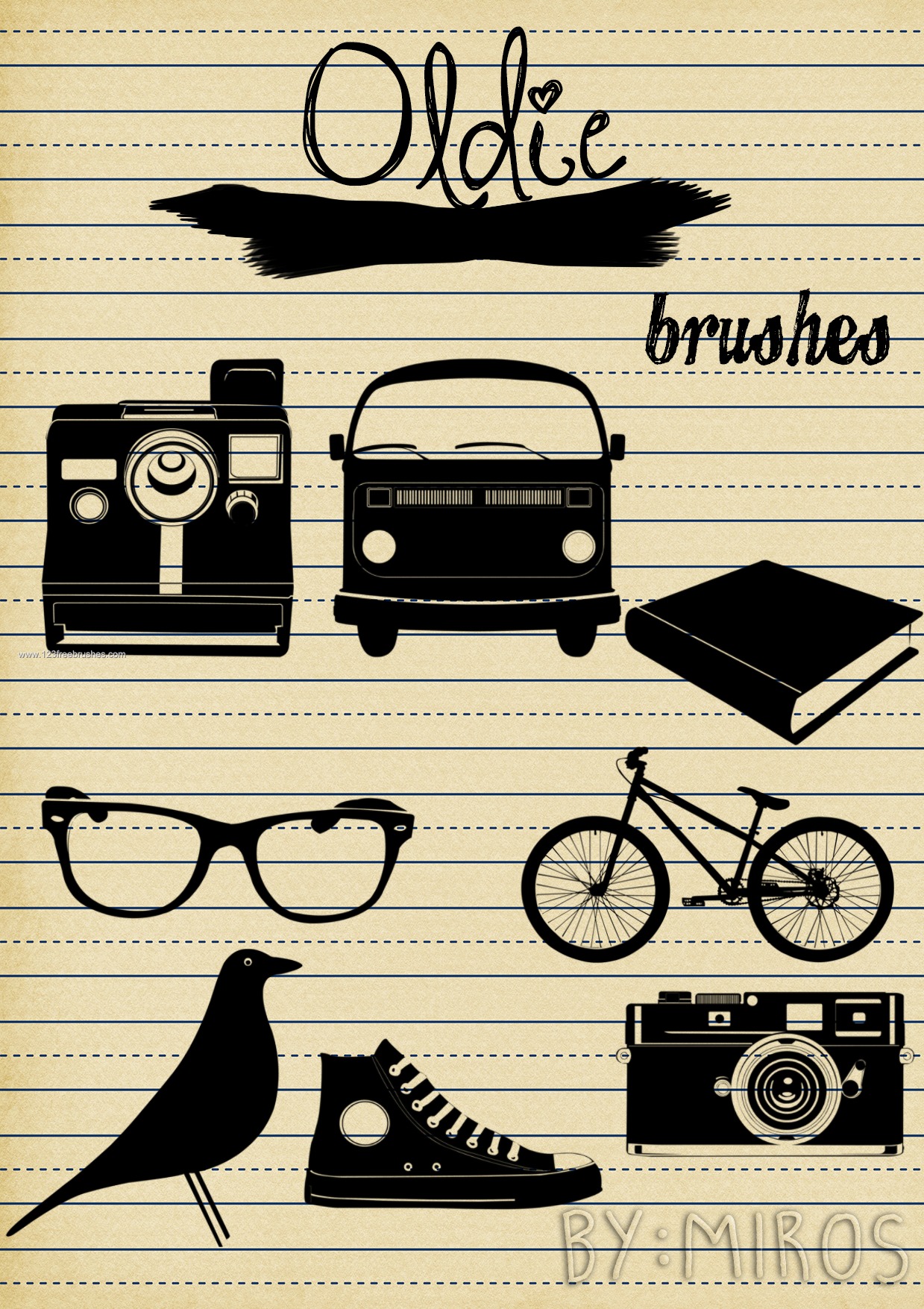 Old Vintage Radio – Cycle – Camera – Sunglasses