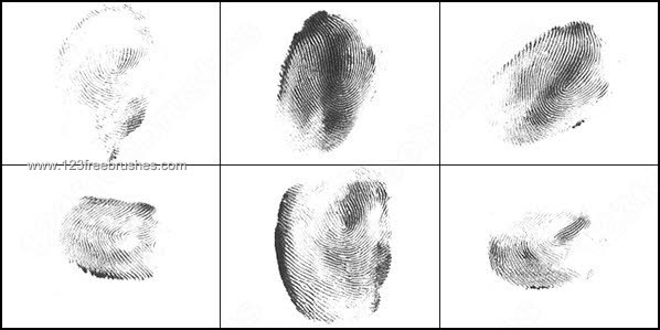 Fingerprints Photoshop Brushes