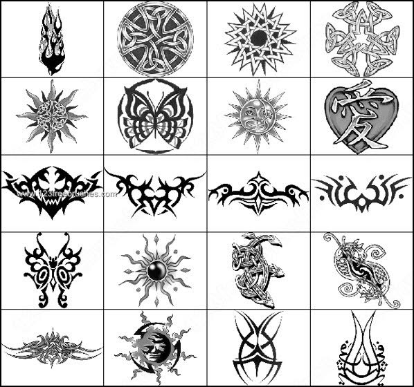 Photoshop Tattoo Brushes Free Download