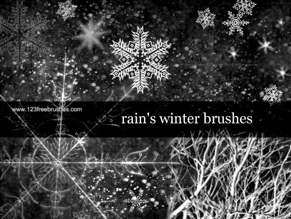 Free Tree Brush Photoshop – Winter Brushes