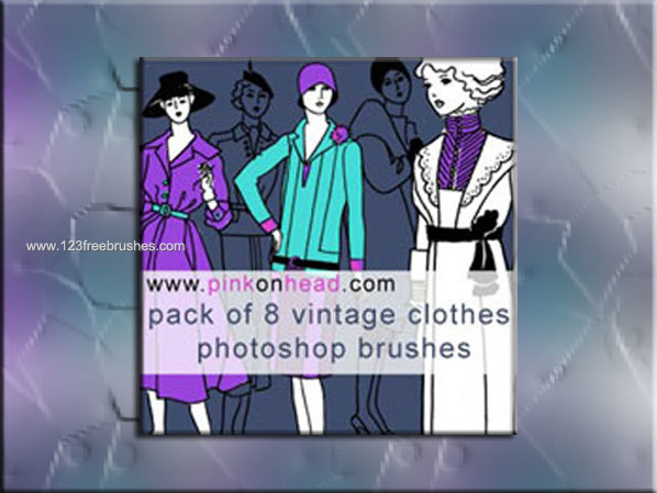 Vintage Clothes Brush Photoshop